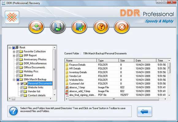 Screenshot of Best Data Recovery Software 2010