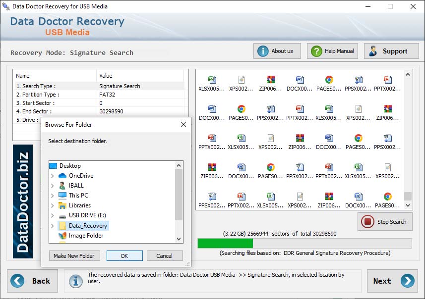 Screenshot of USB Repair Mac 4.0.1.6