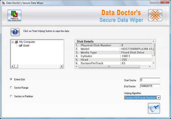 Permanent Data Wiper