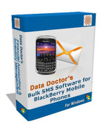 Bulk SMS Software for BlackBerry Mobile Phones