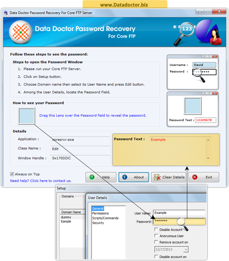 Password Recovery Software For DAP