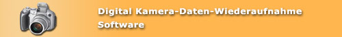 Digital Kamera-Daten-Wiederaufnahme Software