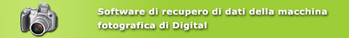 Digital camera data recovery software