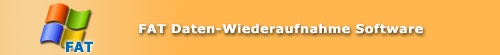FAT Daten-Wiederaufnahme Software