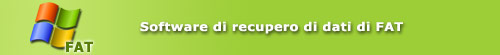 FAT data recovery software