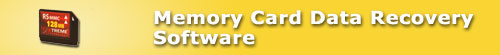 Memory card data recovery software