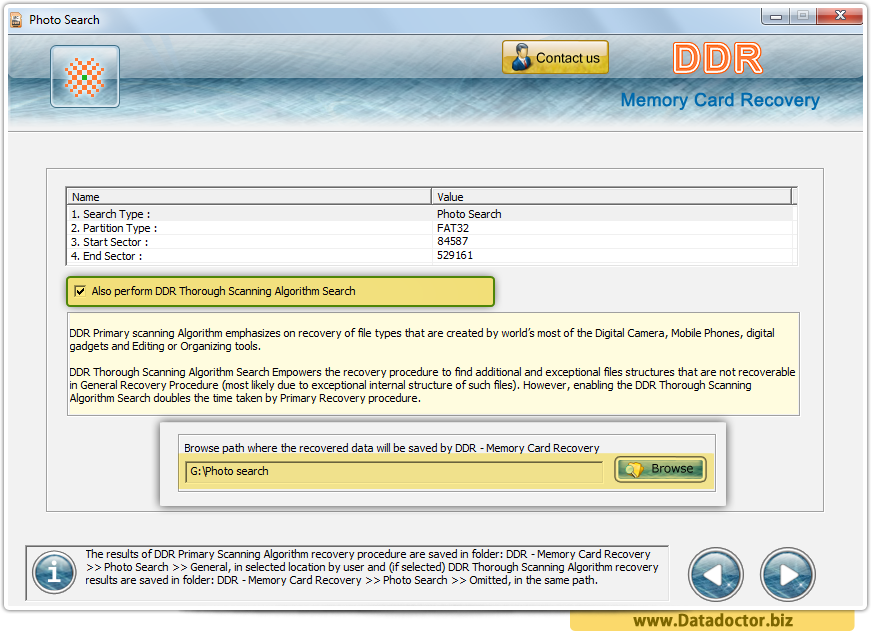 Memory card data recovery software restore lost data undelete