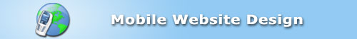 Mobile website design