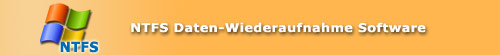 NTFS Daten-Wiederaufnahme Software