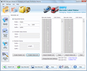 Packaging Supply and Distribution Industry Barcode Maker
