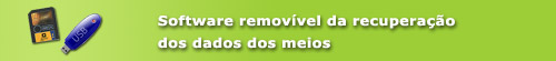 Software removível da recuperação dos dados dos meios