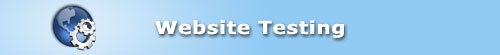 Website testing