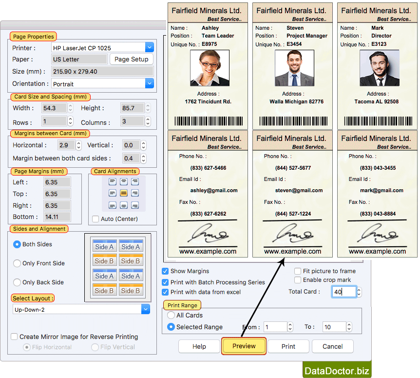 Print Settings