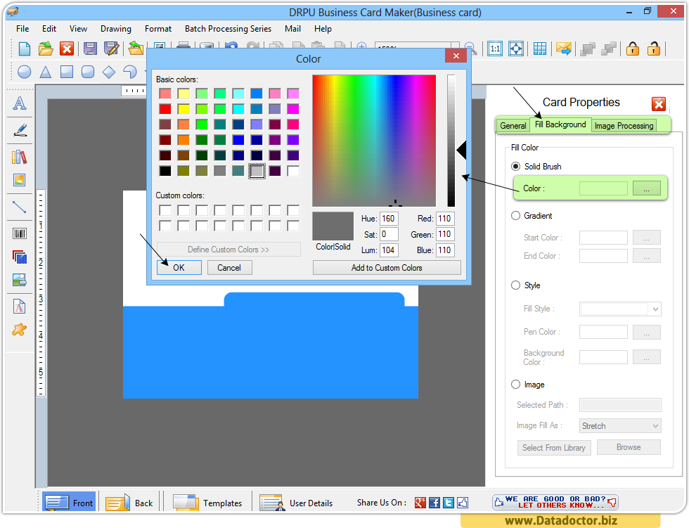 Business card designing software | create unique personal ...