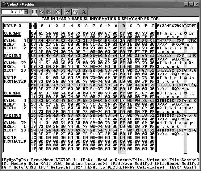 Root Directory entry