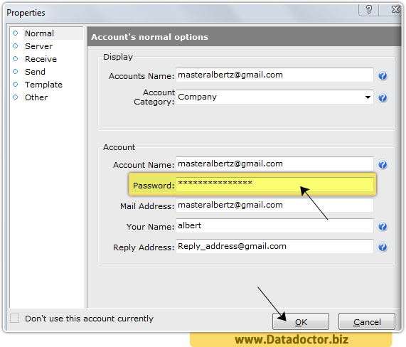 Password Recovery tool