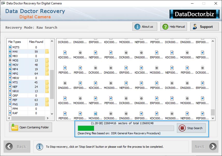 Data recovery scanning Data recovery scanning