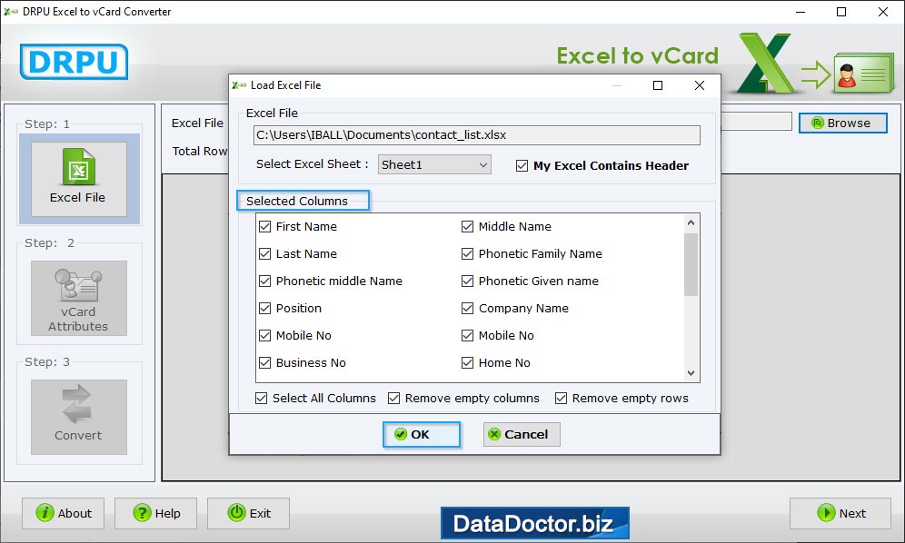vCard Attributes vCard Attributes