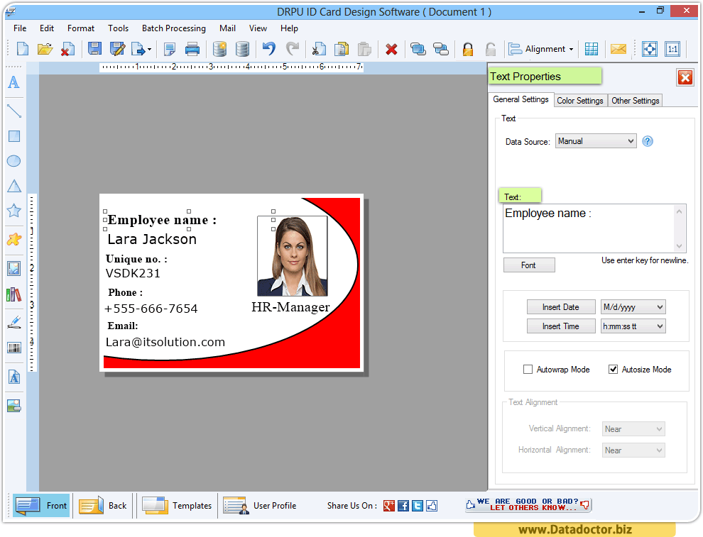 Id Card Program