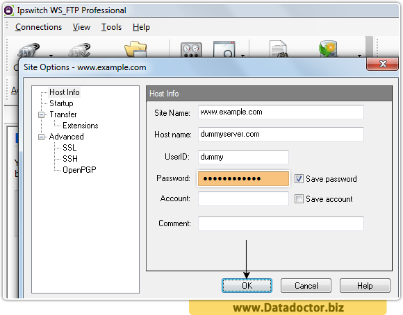Data Doctor Password Recovery Tool For Ipswitch WS_FTP