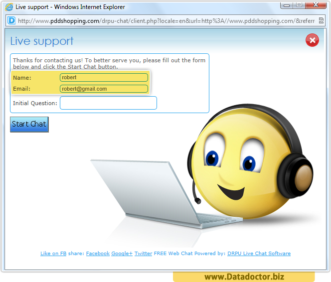 Online Live Chat Software