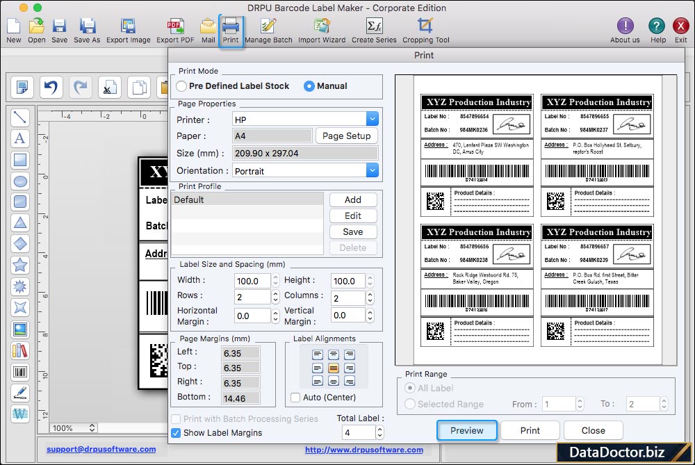 Print Settings Print Settings