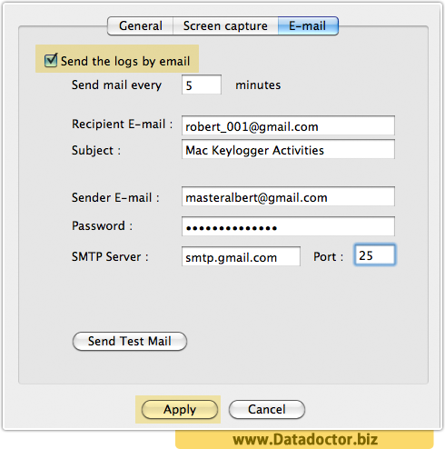 Select E-mail