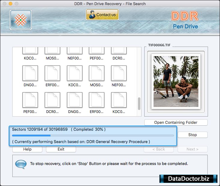 Disk Scanning Process