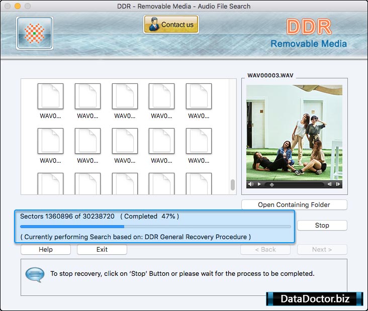 Disk Scanning Process Disk Scanning Process