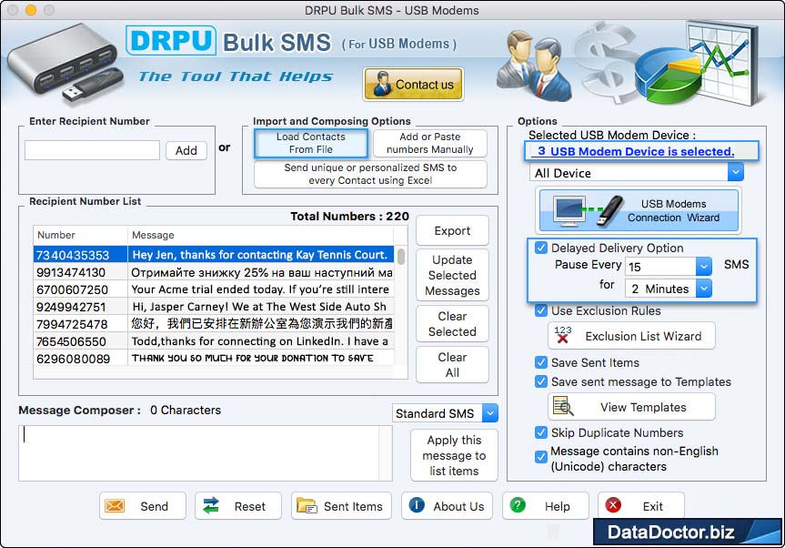 Load Contacts From File