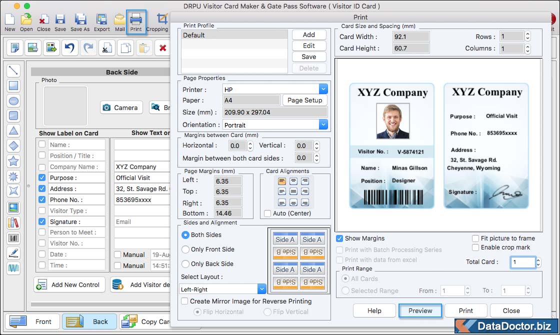 Print Settings Print Settings