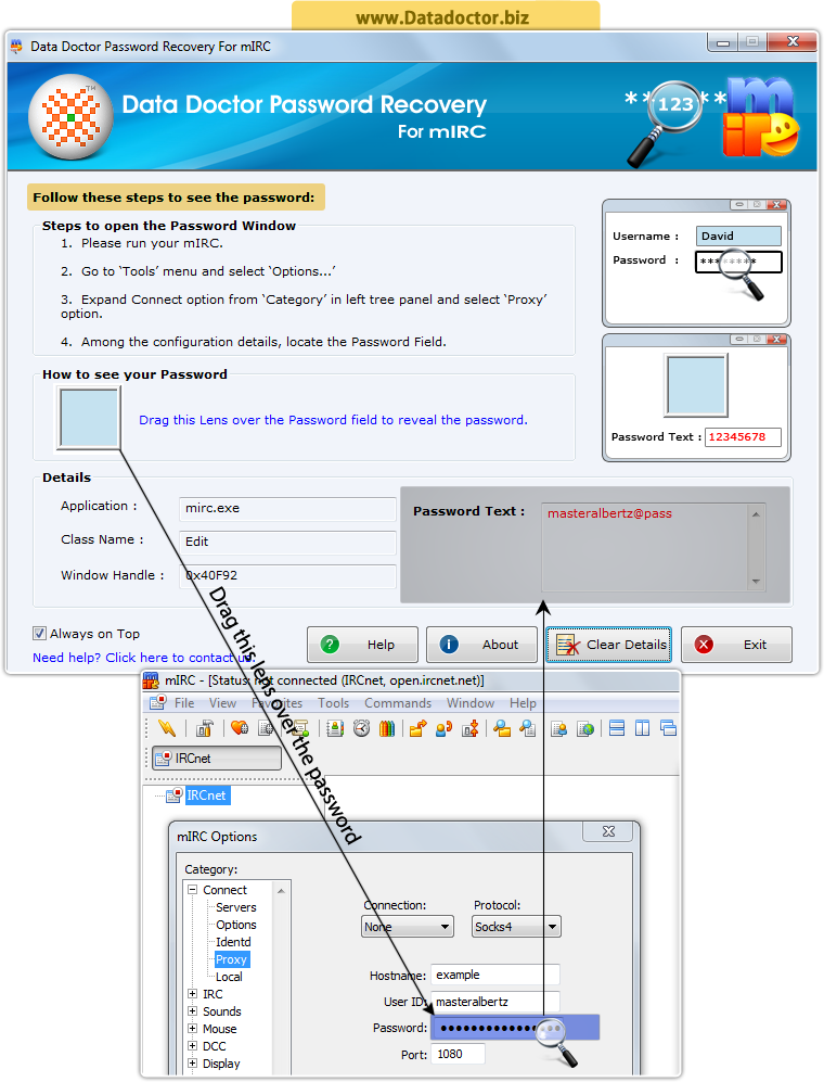 Password Recovery Software For mIRC