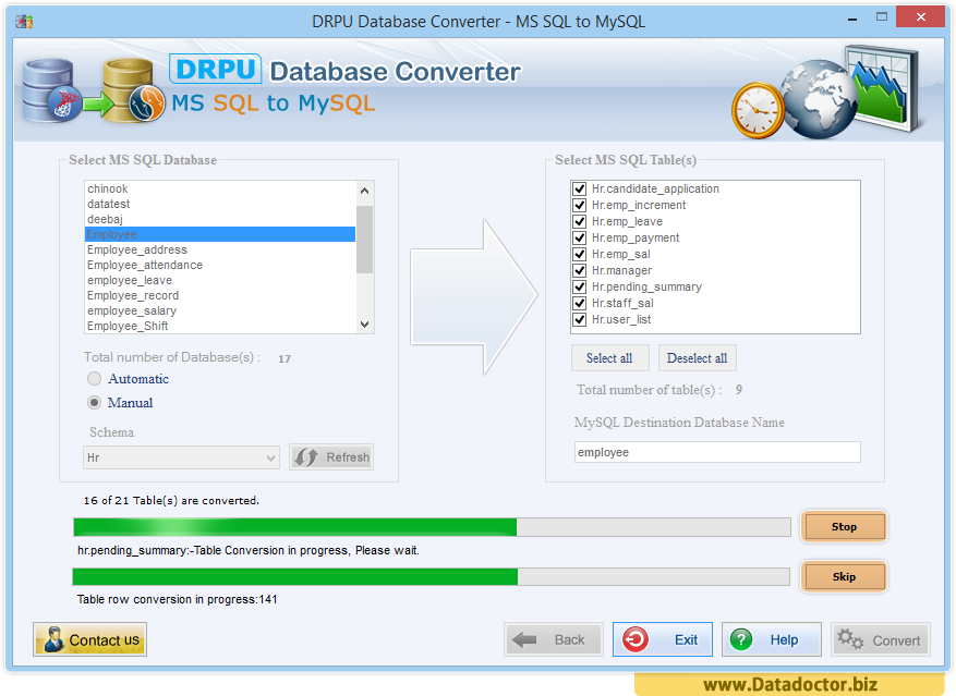 Database Conversion Database Conversion