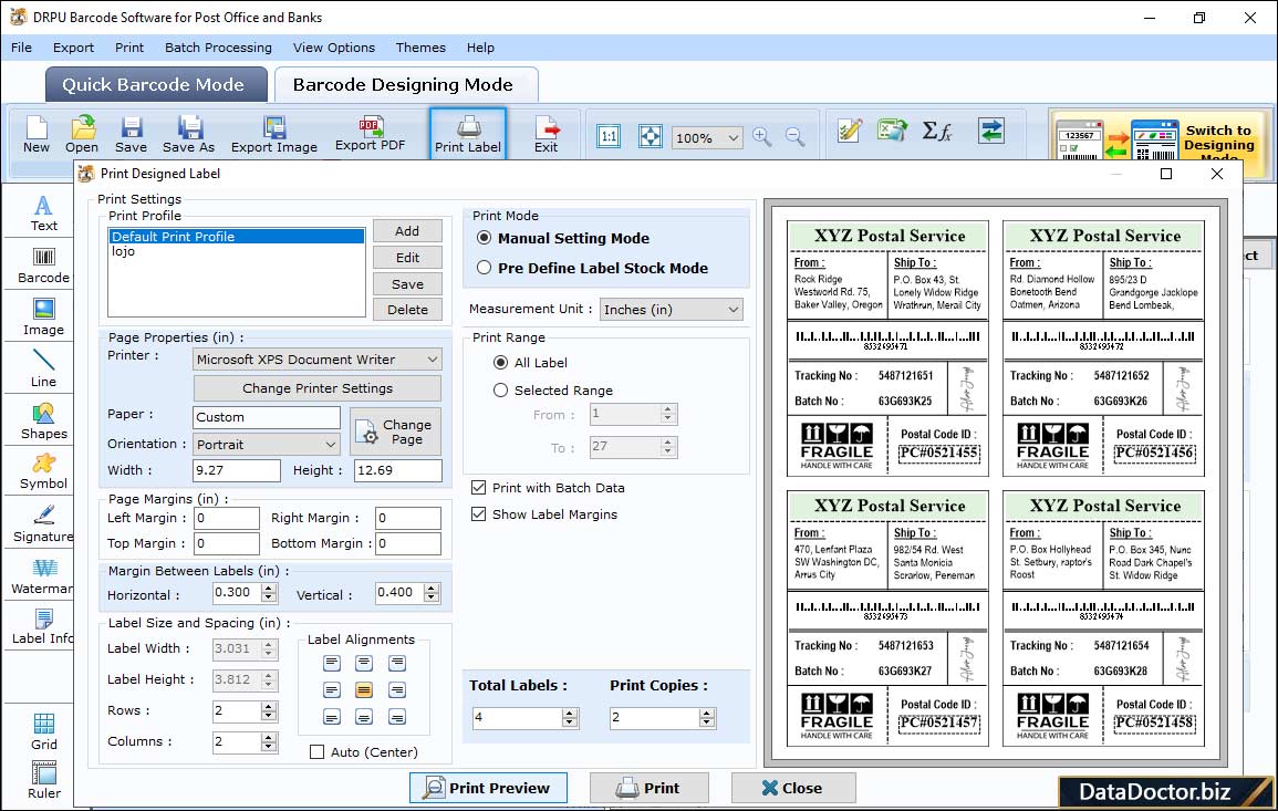 Print Settings