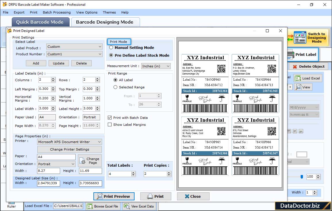 Print Settings