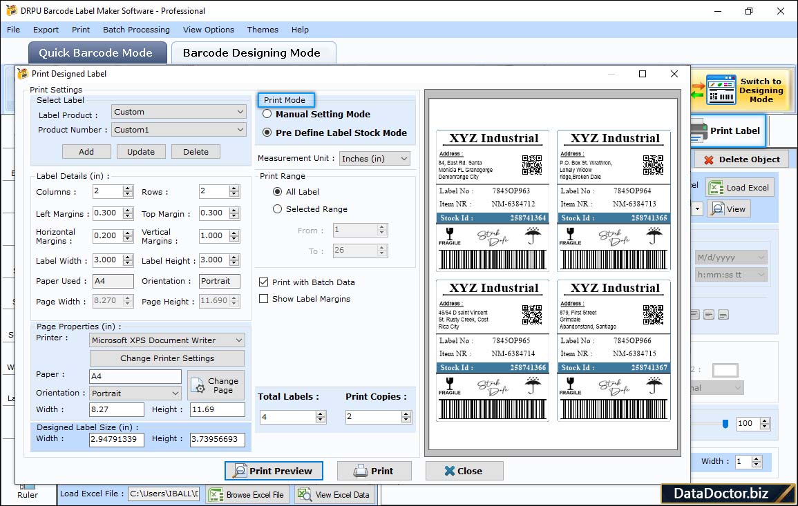 Print Settings