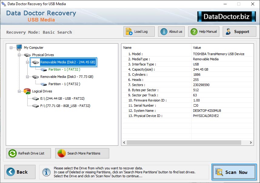 Select partition Select partition