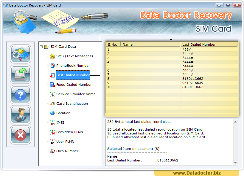 Data Recovery Software for Sim Card