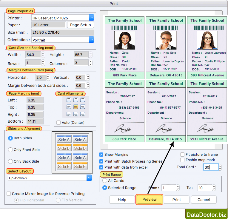 Print Settings