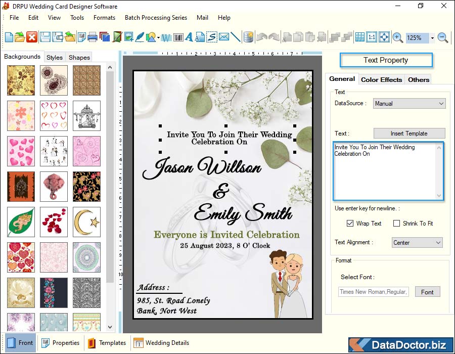 Wedding Card Designing Software design beautiful invitation cards